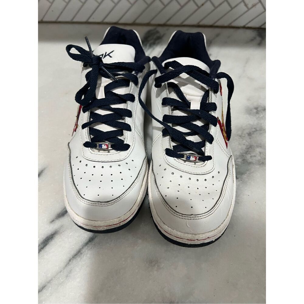 Rare Vintage Reebok MLB Clubhouse Cardinals Oversize Leather Shoes Men’s Size 6 - Picture 3 of 14
